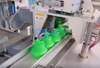Automatic pp plastic cutting machines bottle neck cutting deflashing machine