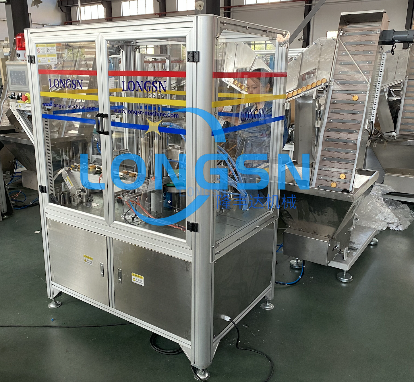 Automatic Bottle Cap Liner Lining Assembly Machine 
