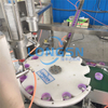 Automatic high speed plastic cap PE foam gasket insert machine Pressure sensitive gasket lining inserting machine