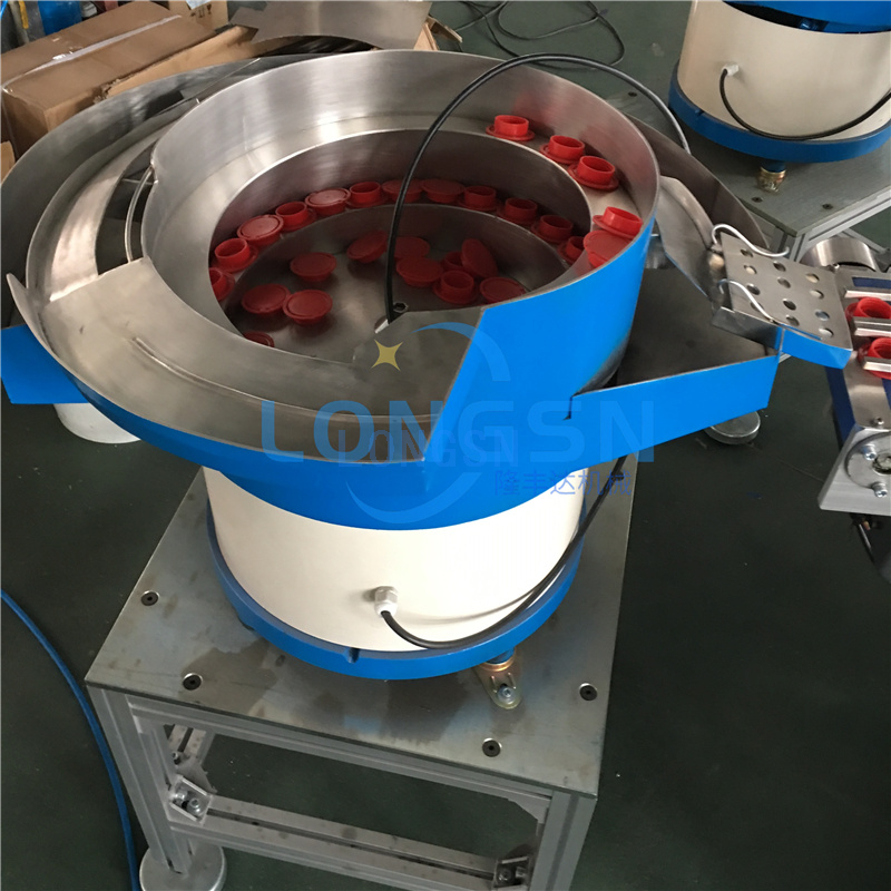 Automatic high speed 2 parts 3 parts oil Euro cap assembly machine