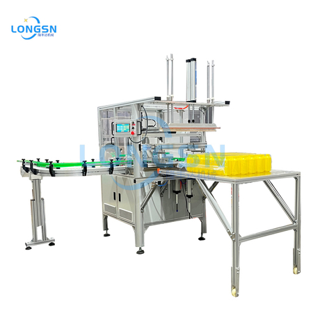 Automatic plastic emtpy bottle bagging packaging machine price