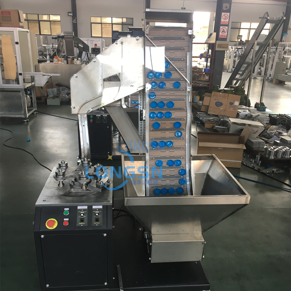 2022 NEW Technology Automatic Plastic Bottle Cap Edge Slitting Folding Machine manufacturer