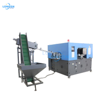 Fully automatic 4 cavities beverage plastic pet bottle blow molding making machine