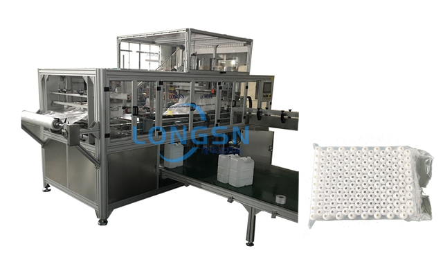 automatic bottle bagging packing machine