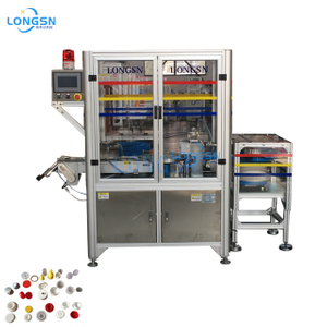 Factory Directly Sale Automatic Plastic Medicine Flip Top Cap Assemble Machine