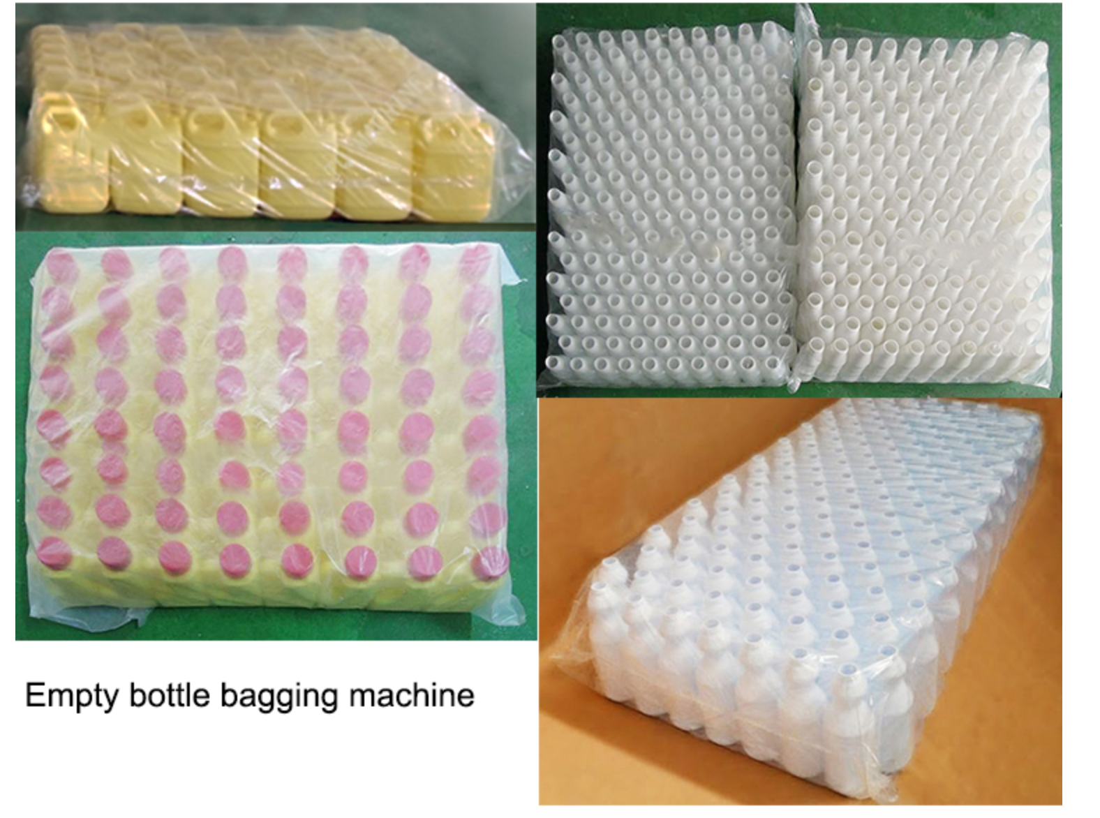 Semi Automatic Plastic Pet Empty Bottle Packaging Machine Manufacturer
