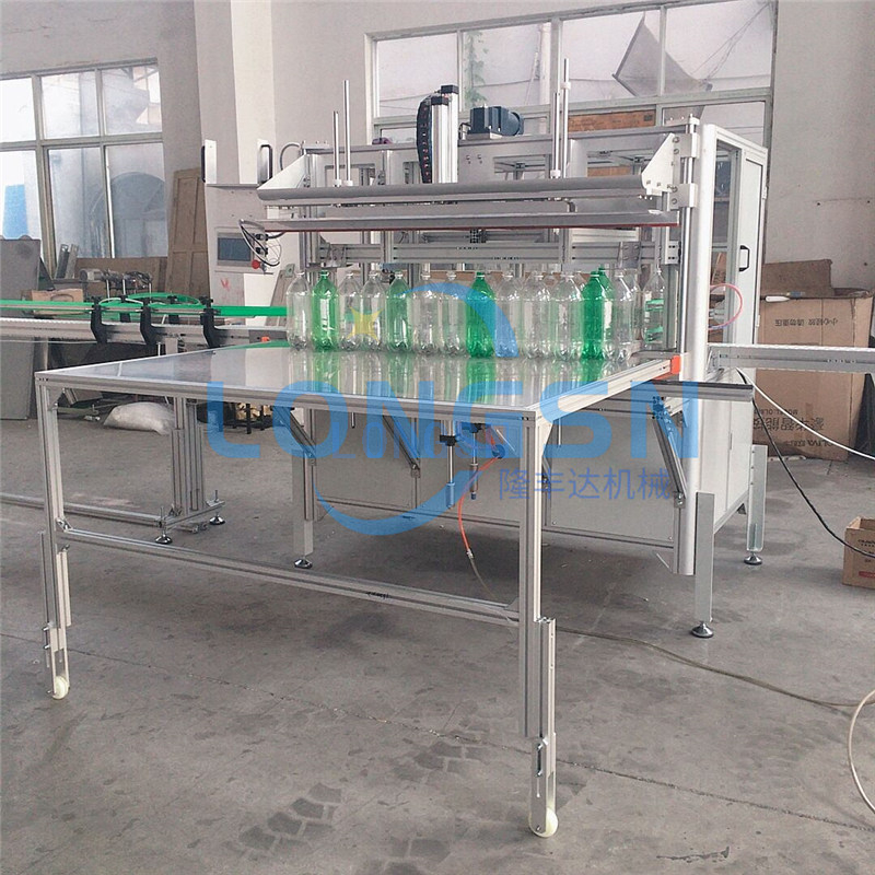 Shipping empty bottle packing line to Canada customer 