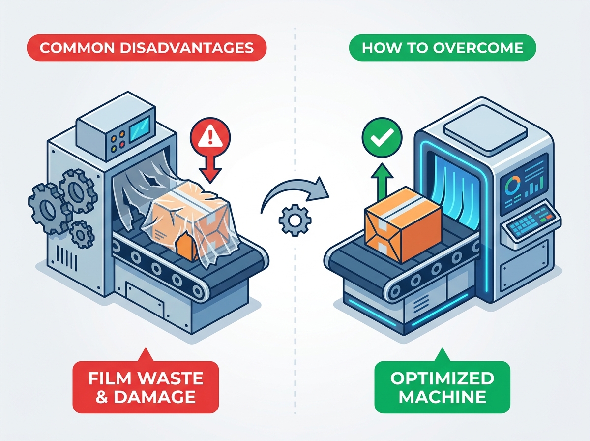 Shrink Wrapping Machine Operation